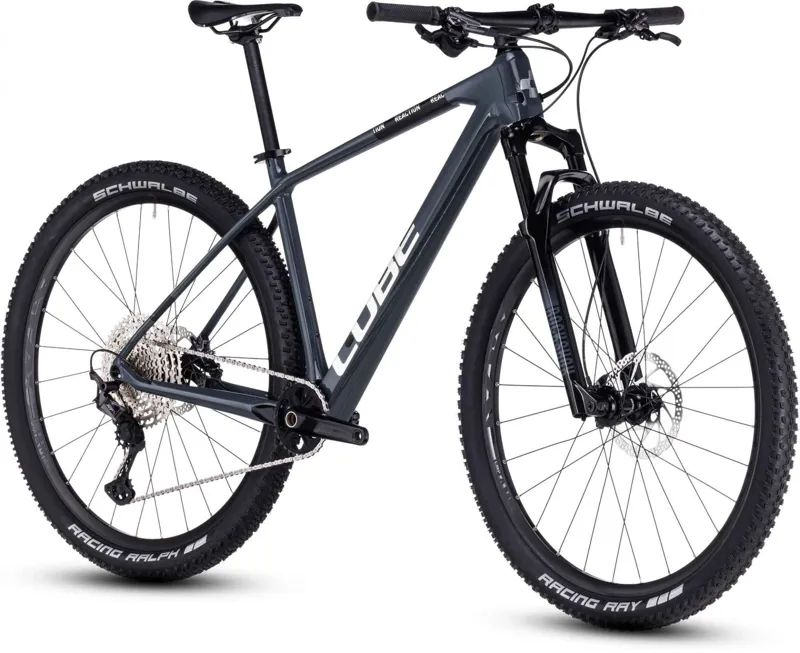 Cube Reaction C:62 Pro Mountain Bike in Grey-7